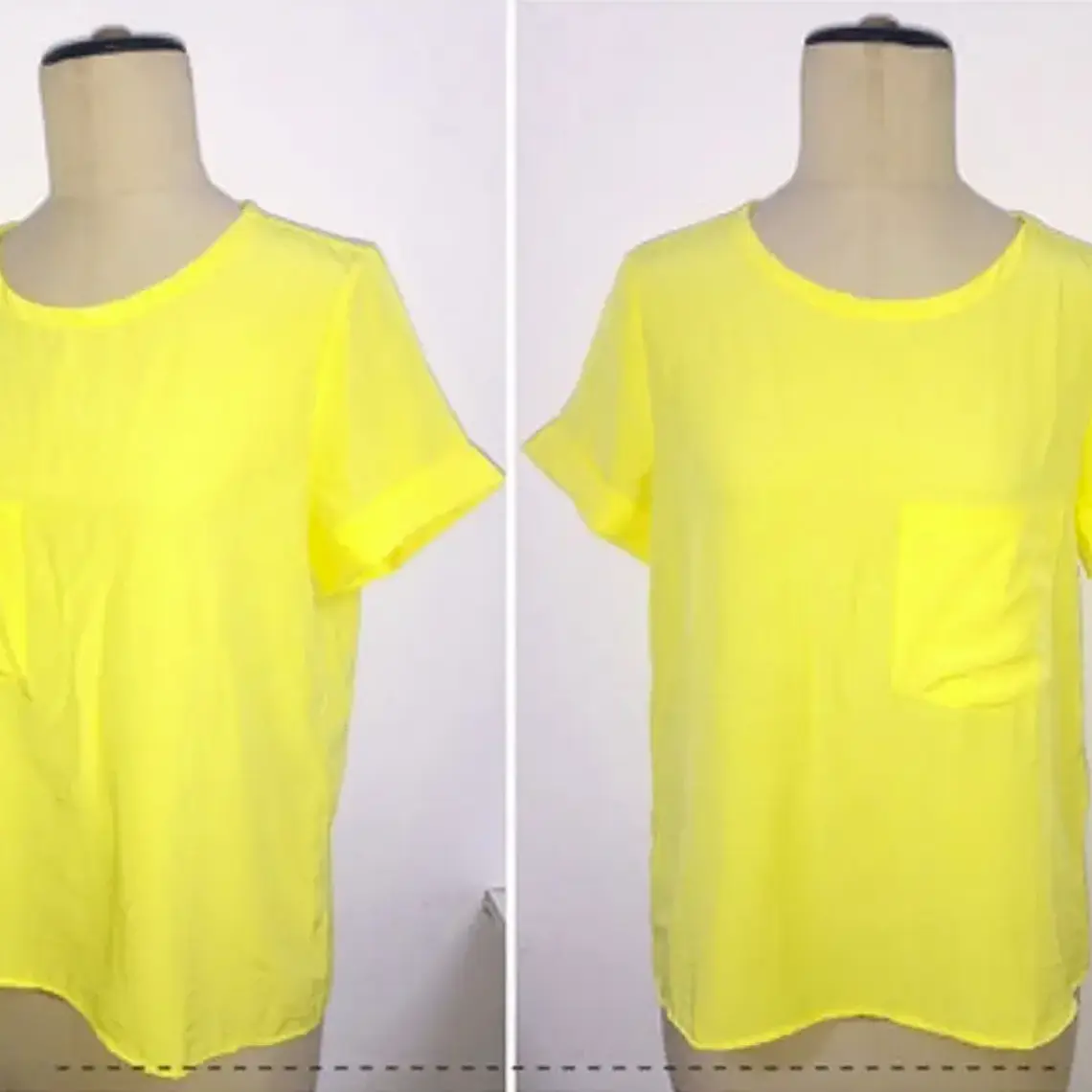 Molde Digital Polera Manga Arremangada, pack Talles S A Xxl 2