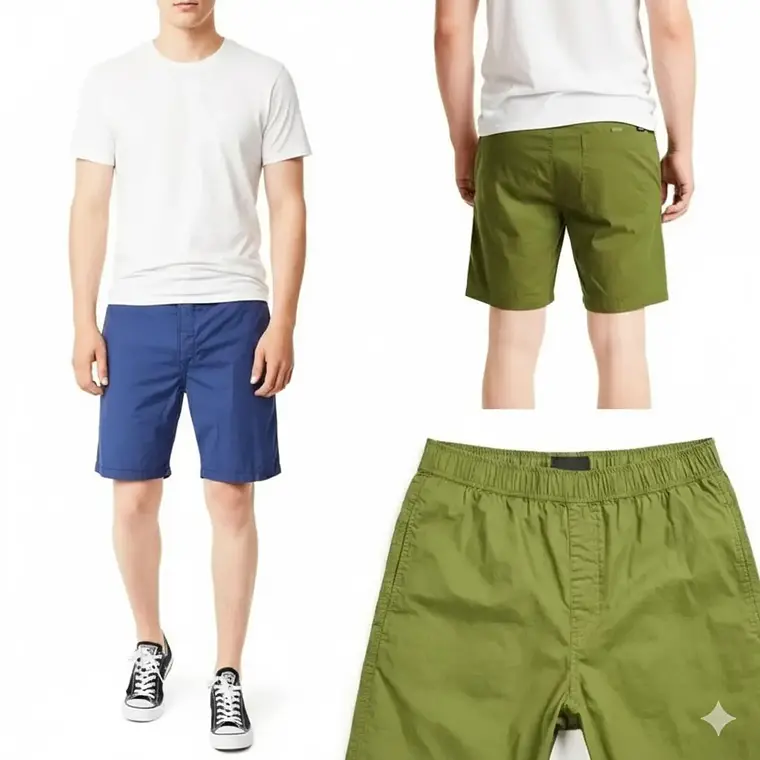 Molde Digital Bermuda Hombre, Pack Talles Xl Al 5xl 2