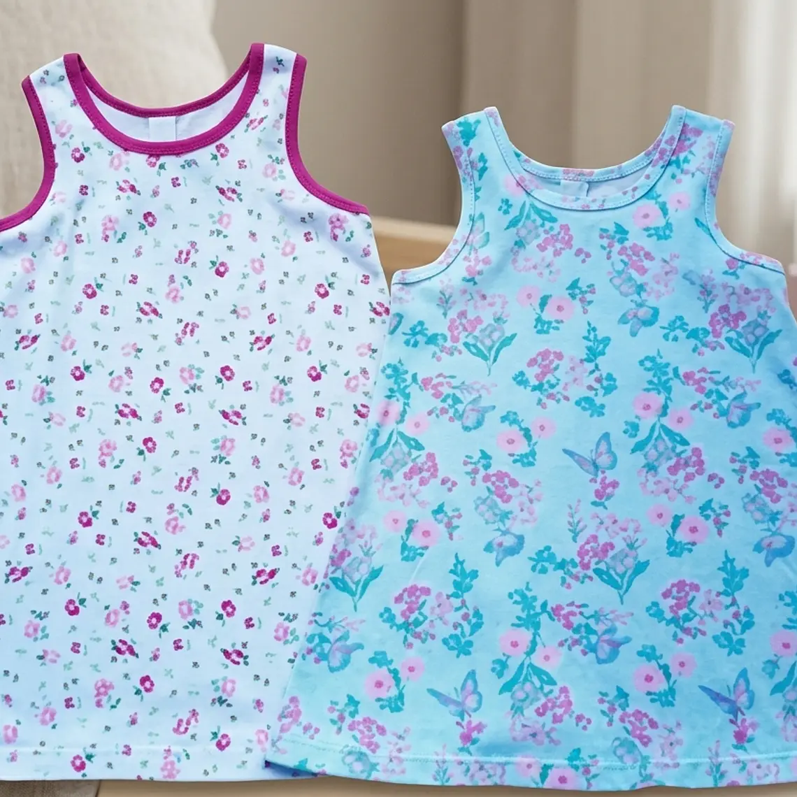 Molde Digital Solero Vestido Beba, Pack Talles 1 Al 5 1