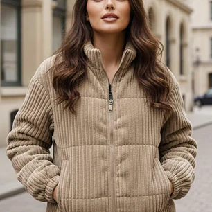 Patrón de costura para chaqueta acolchada