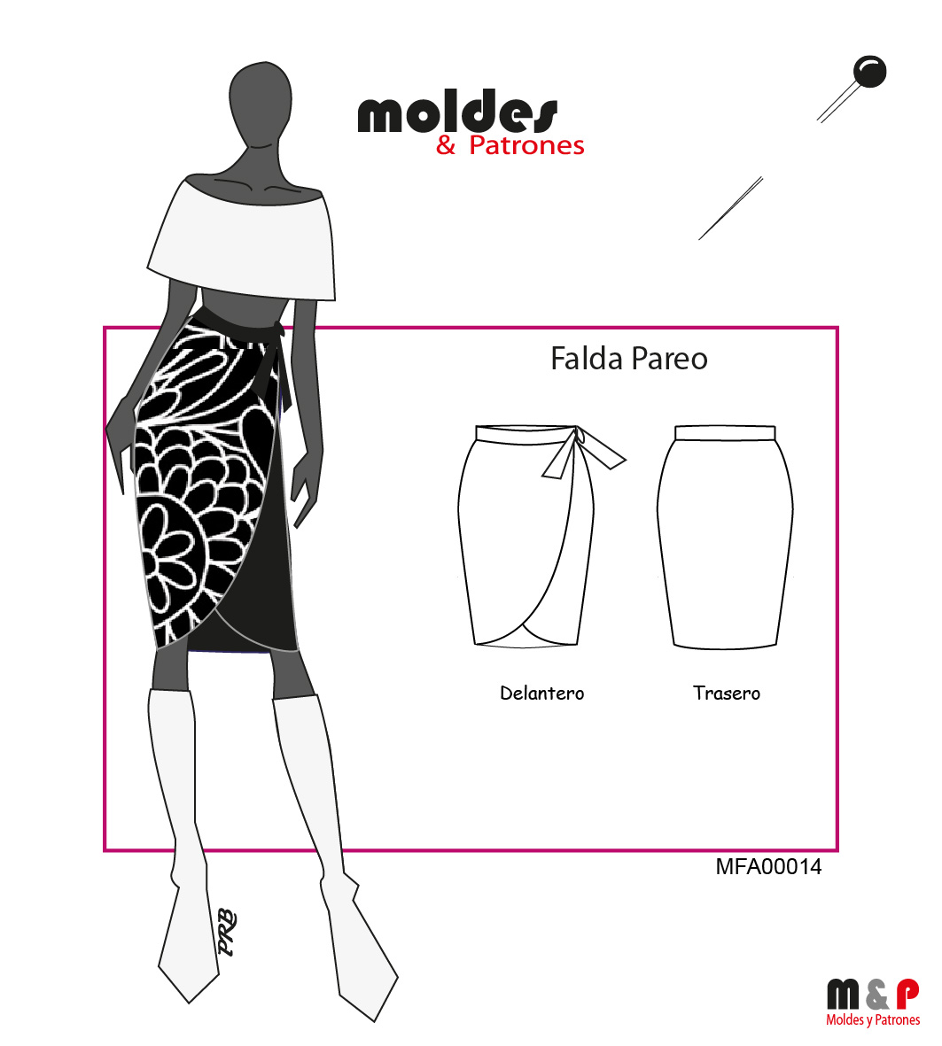 3 TALLAS S M L - Falda pareo