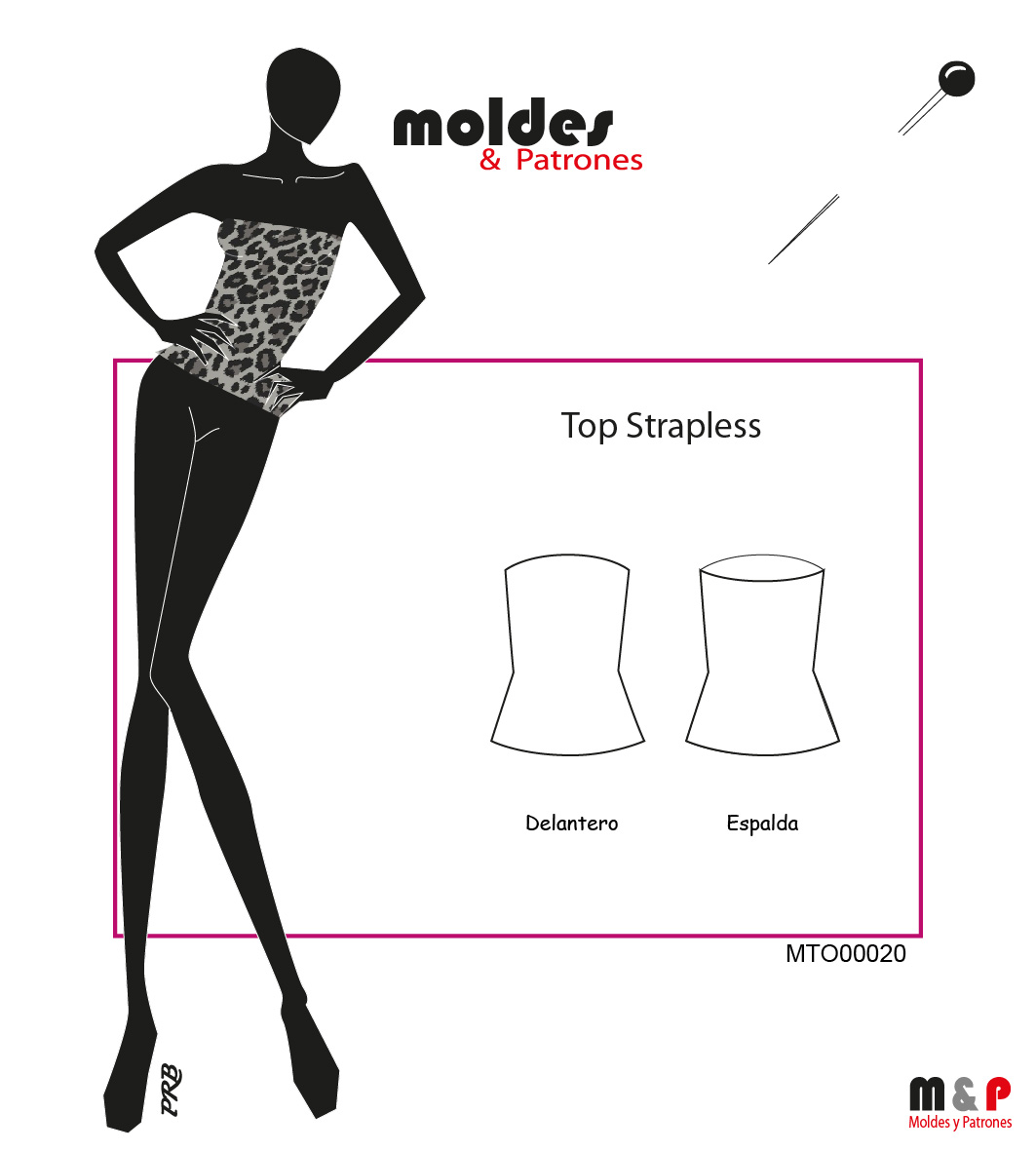 3 TALLAS S M L - Top Strapless