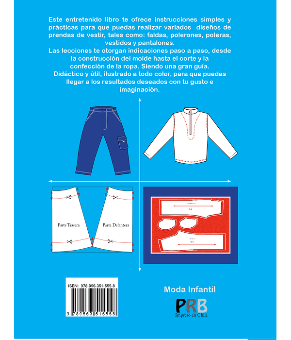 Libro: CORTE Y CONFECCIÓN Moda Infantil Digital