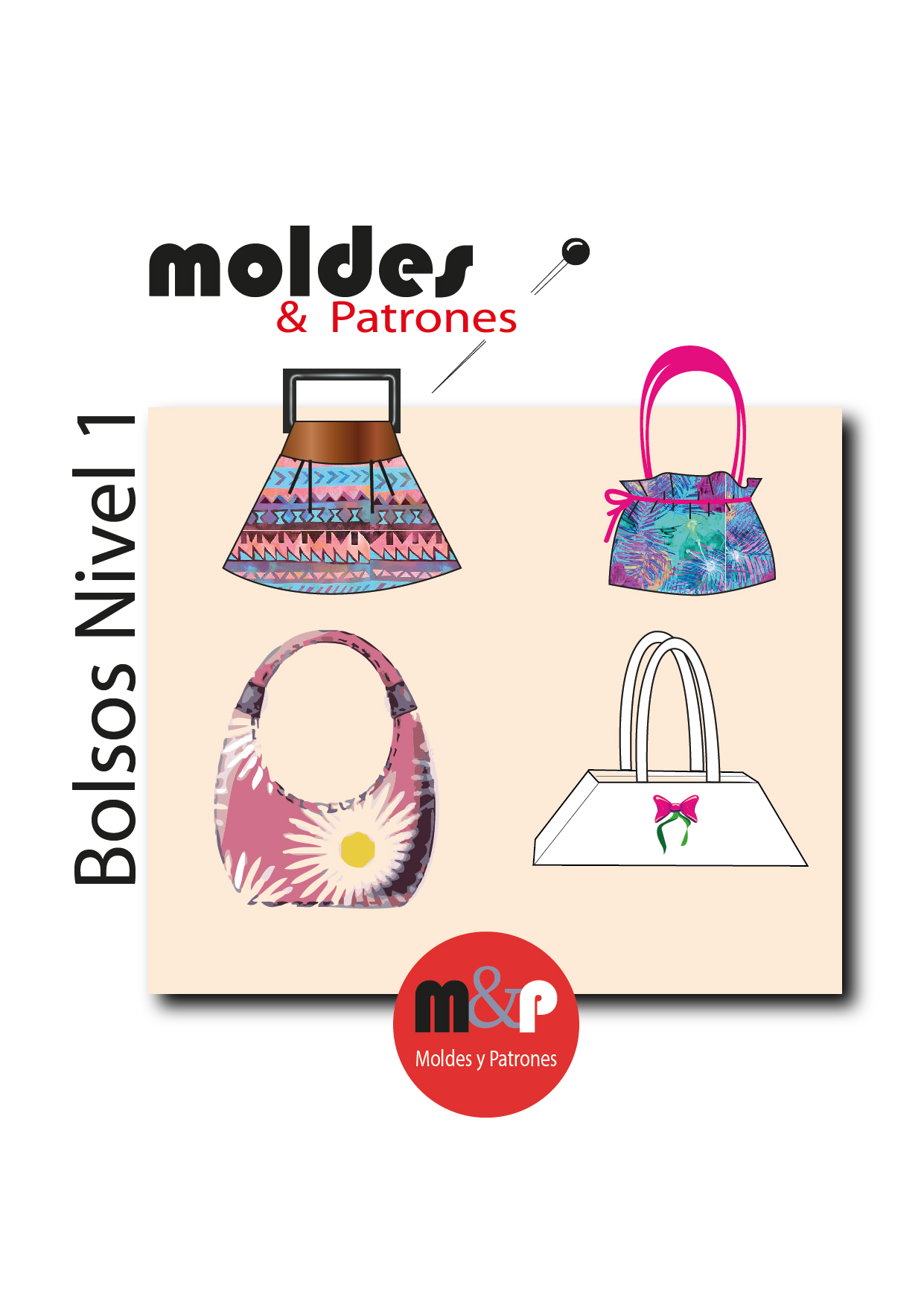 Pack de patrones para bolsos básico | moldesypatrones