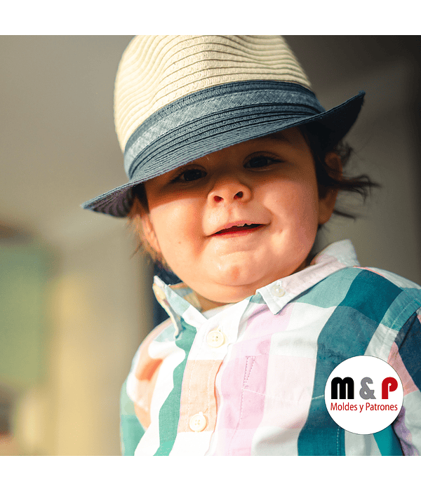 Camisa de bebé en 3 Tallas - 12M - 15M - 18M