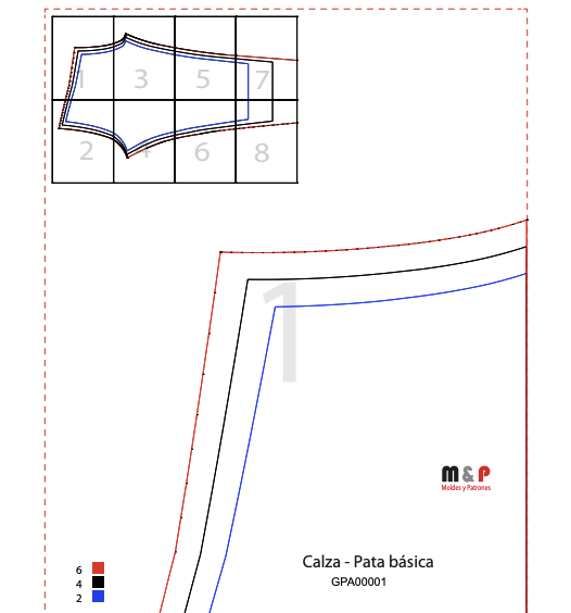 3 TALLAS 2 - 4 - 6 - Patas - Calzas de niñita