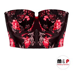 Top Strapless con Copa