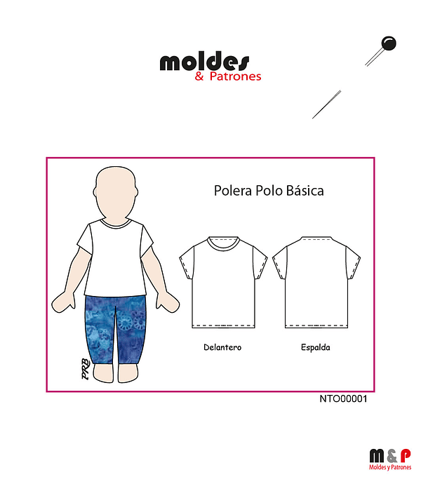 POLERA NIÑO 3 tallas - 2 - 4 - 6