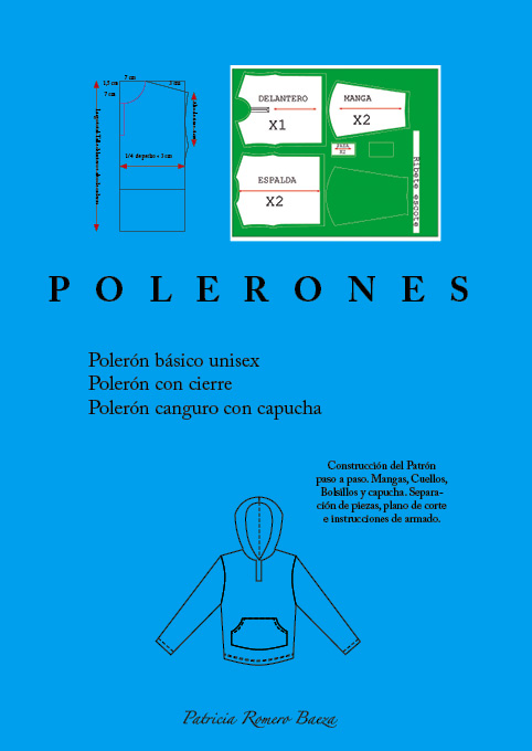 Polerones Infantiles. Realiza los patrones, tendido y armado. PDF