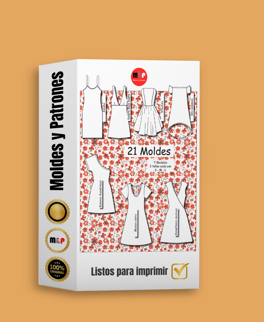 Pack de Moldes de Vestidos