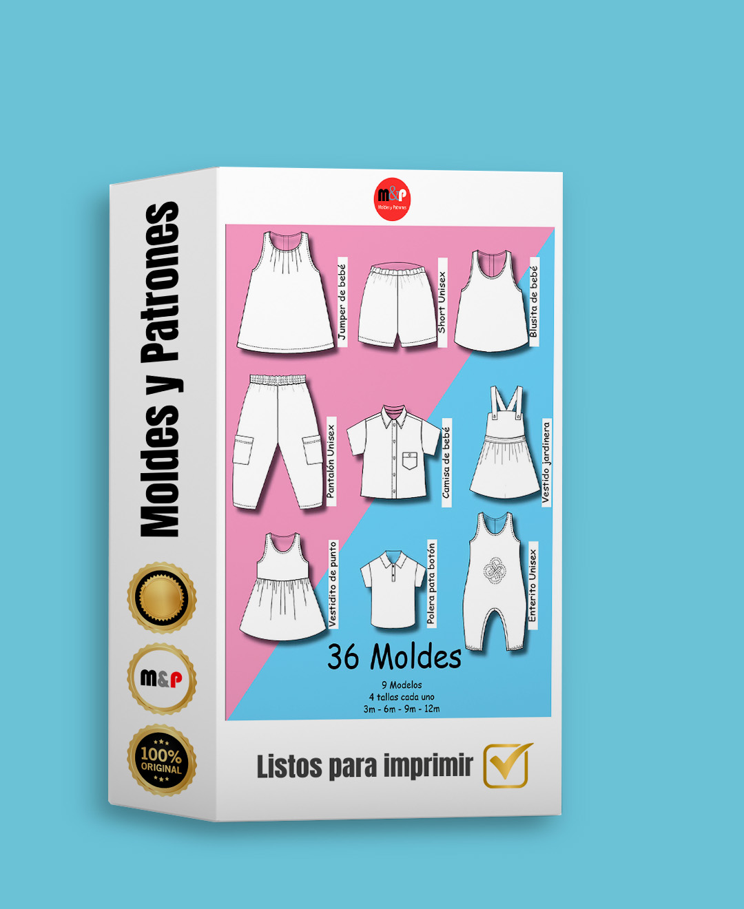 Pack de Moldes para Bebés