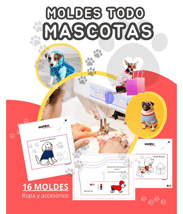 Pack de Moldes para Mascotas
