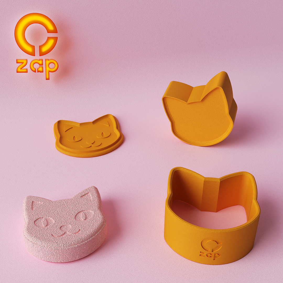 Prensa para cosmética sólida, gato modelo C