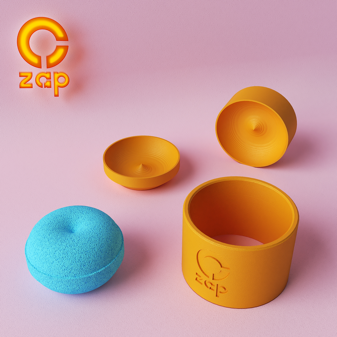 Prensa para cosmética sólida, dona