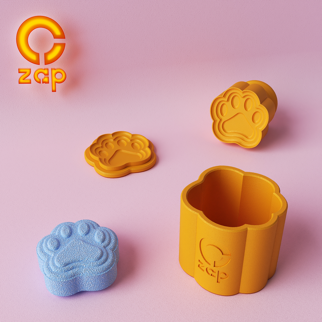 Prensa para cosmética sólida, Patita