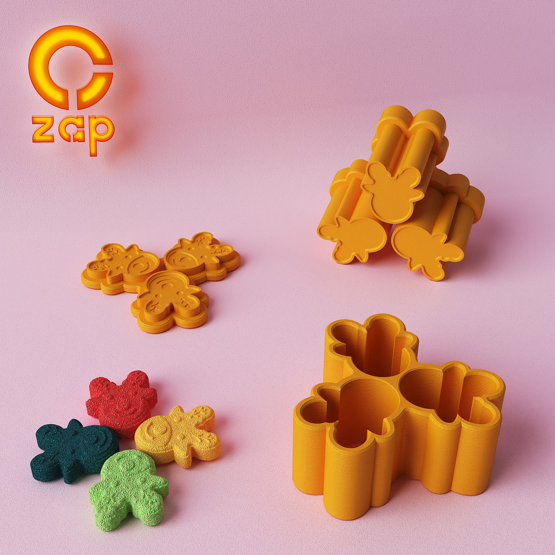 Prensa para cosmética sólida, mini renos X3