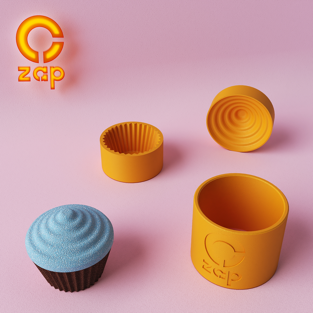 Prensa para cosmética natural, muffin B