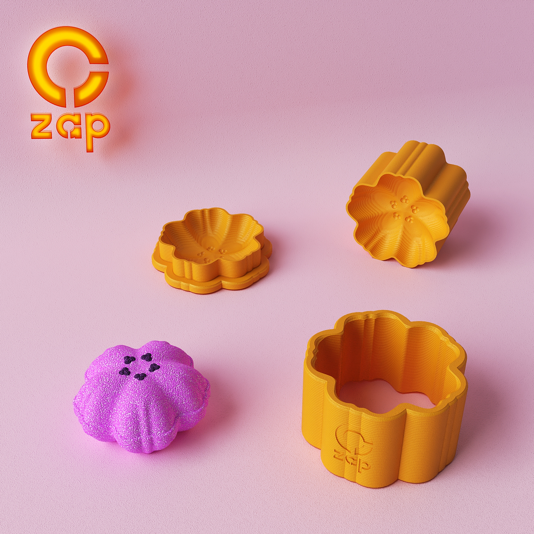 Prensa para cosmética sólida, Flor A