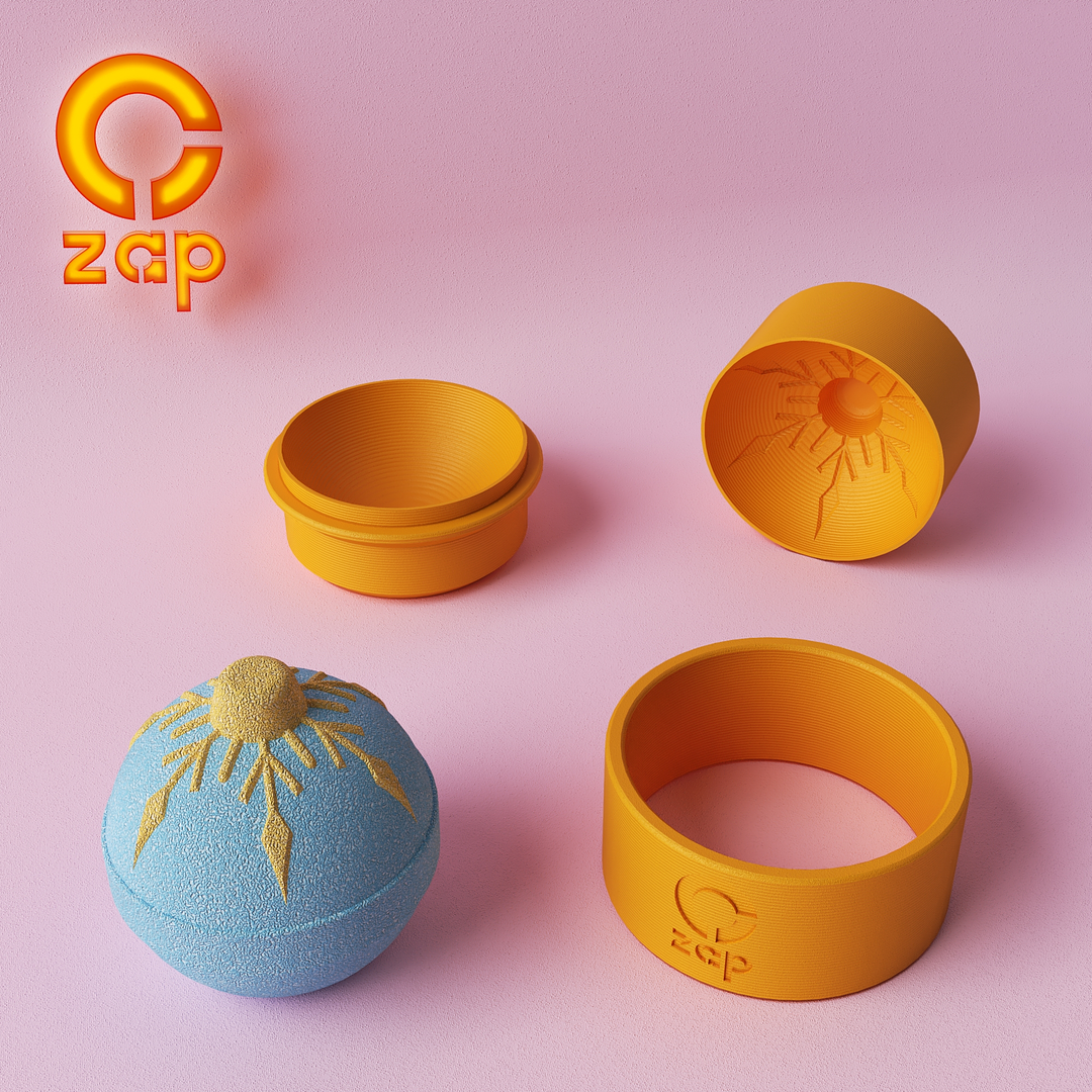 Prensa para cosmética sólida, decoración navidad B