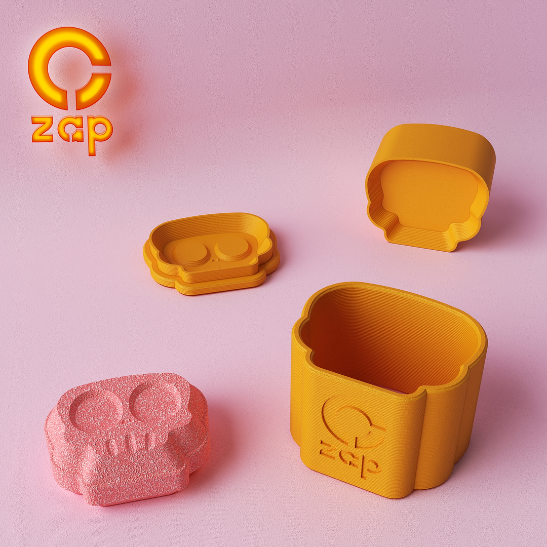 Prensa para cosmética sólida, calavera A