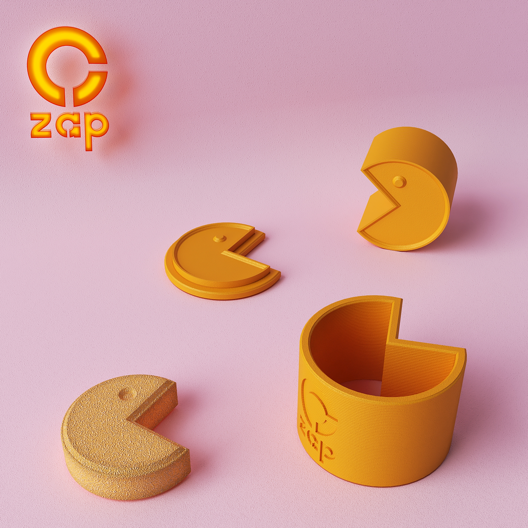 Prensa para cosmética sólida pacman