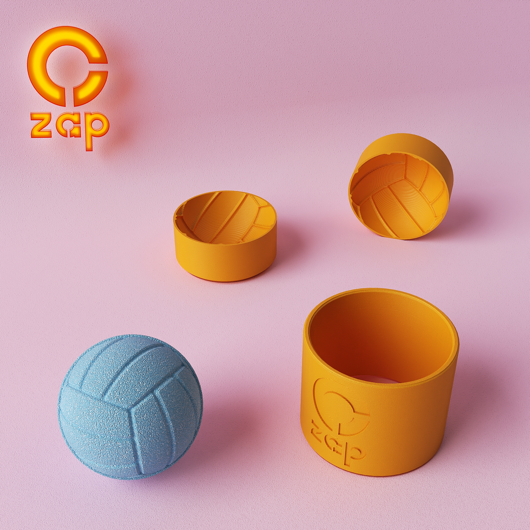 Prensa para cosmética sólida pelota voleibol 