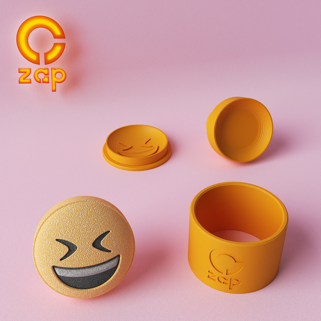 Prensa para cosmética sólida, Emoji XD