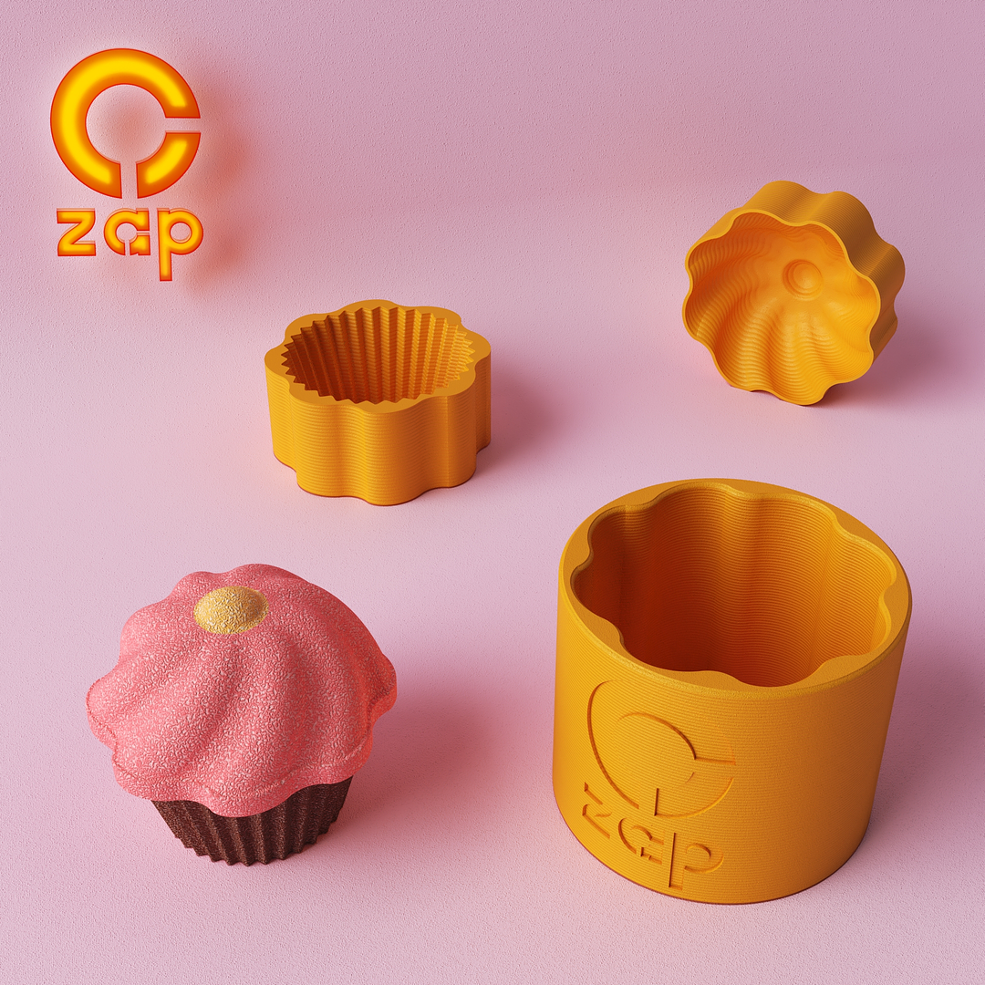 Prensa para cosmética natural, muffin E