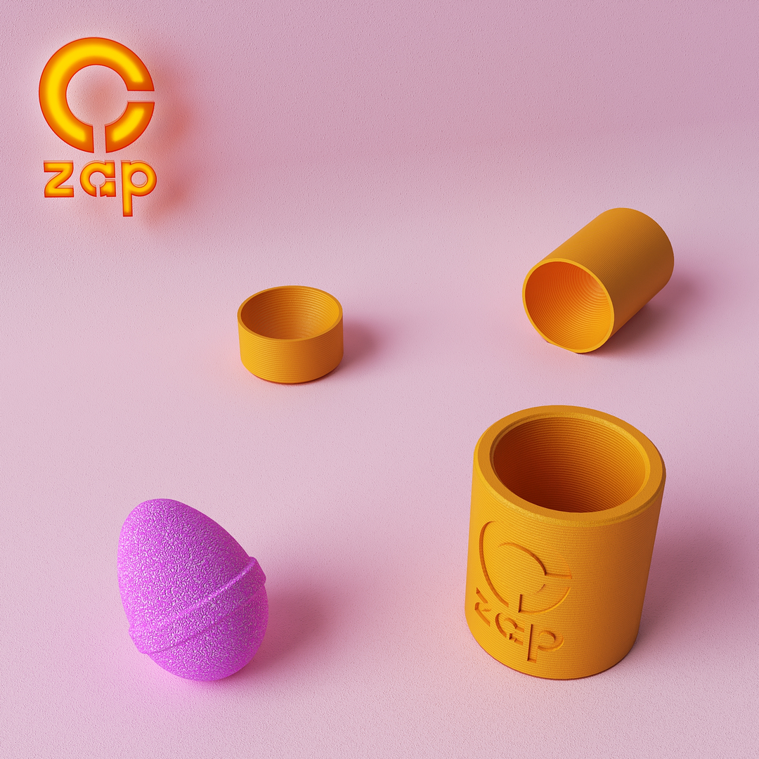 Prensa para cosmética solida, huevo A