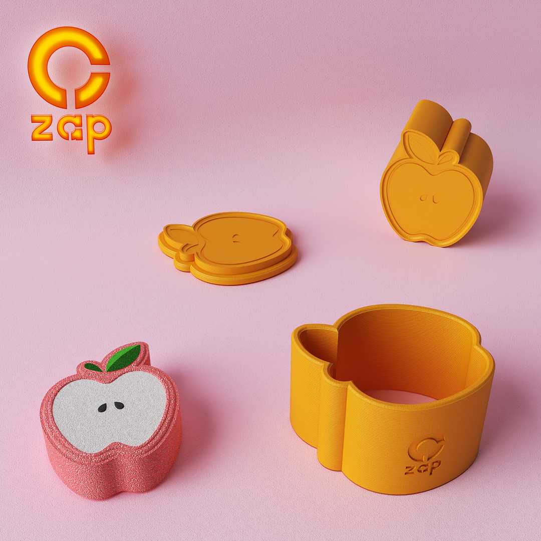 Prensa para cosmética sólida, manzana