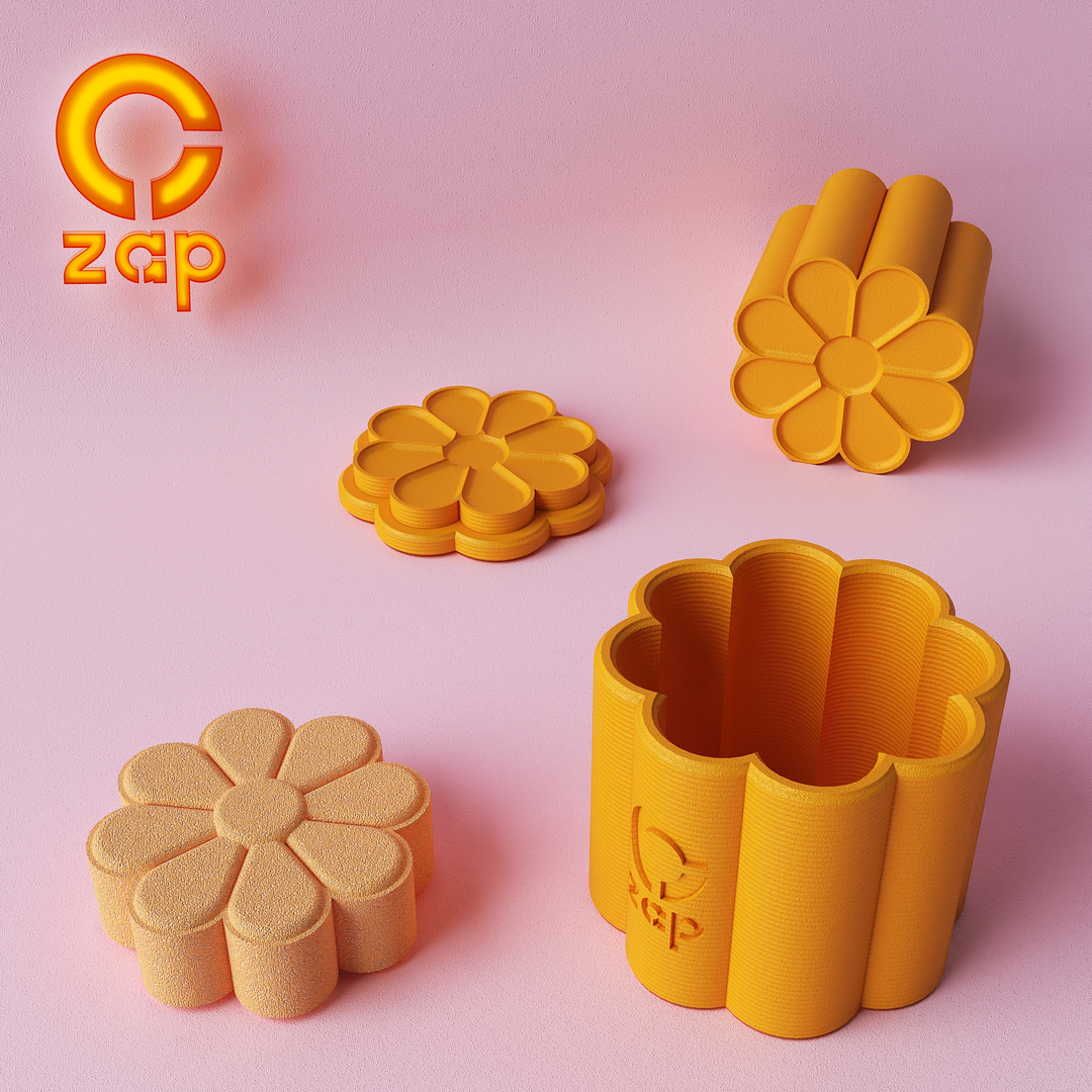 Prensa para cosmética sólida. Flor F