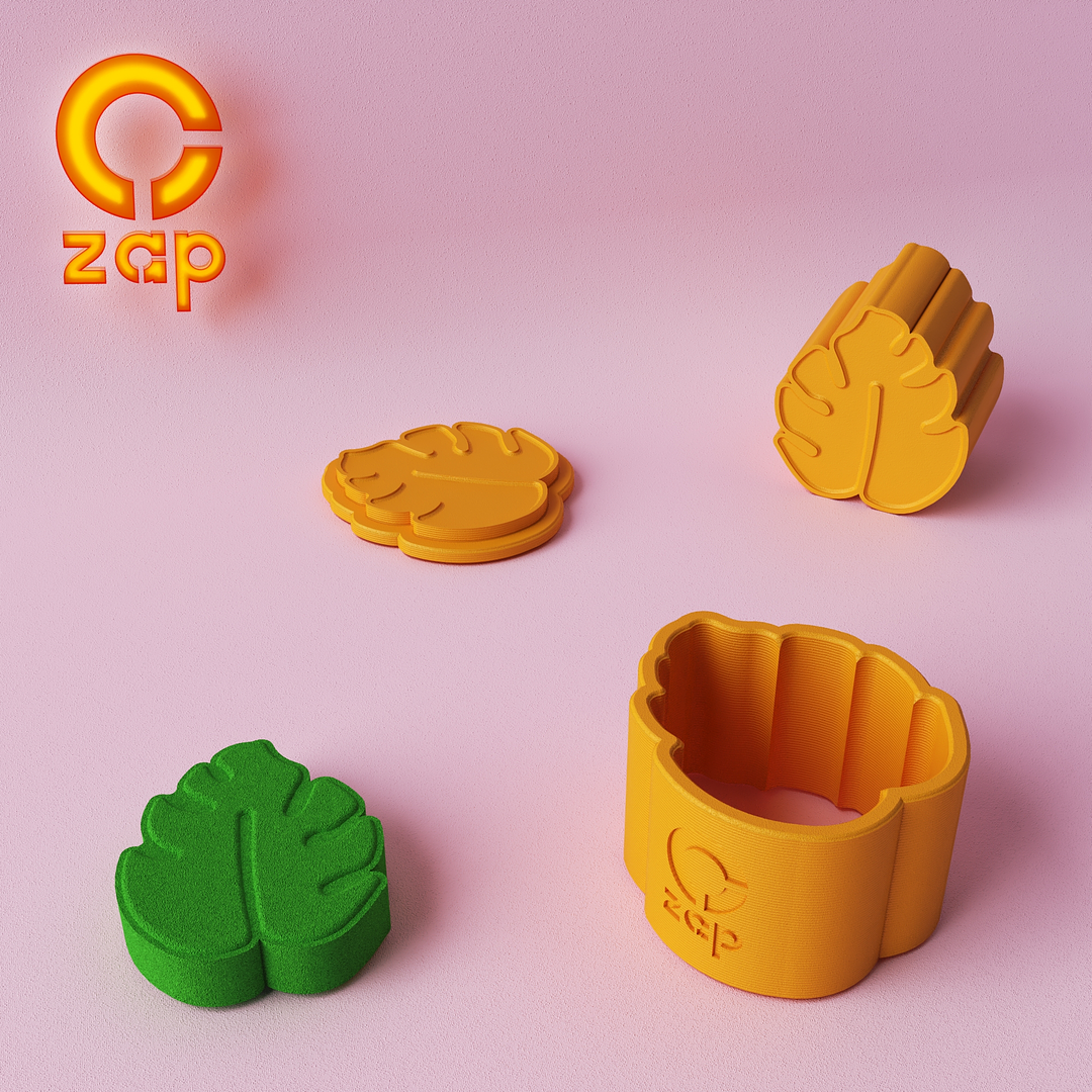 Prensa para cosmética sólida, Monstera