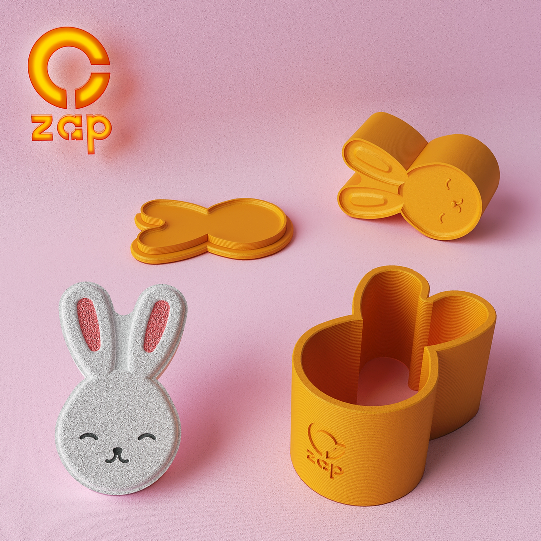 Prensa para cosmética sólida, Conejo B