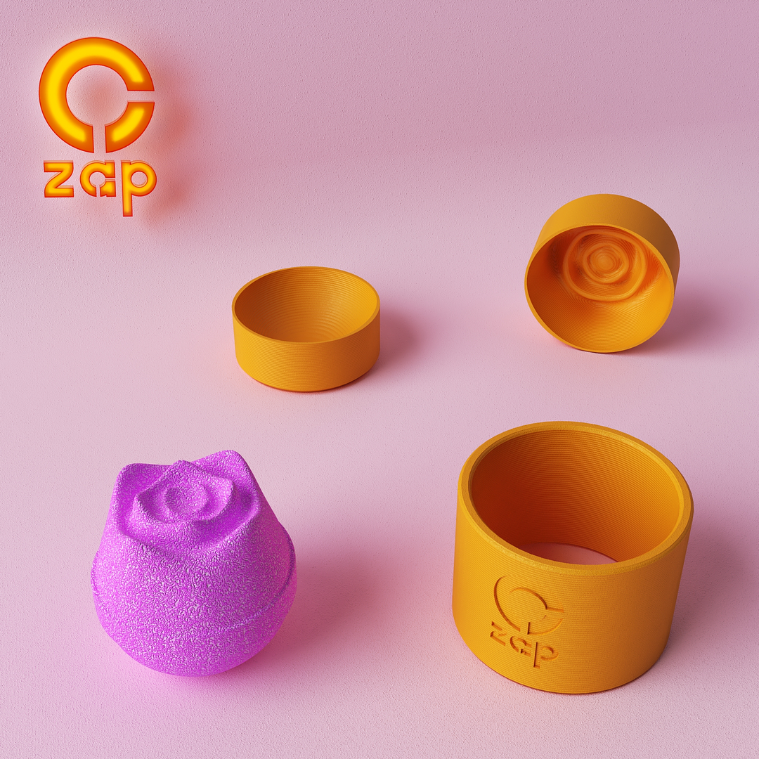 Prensa para cosmética sólida, rosa