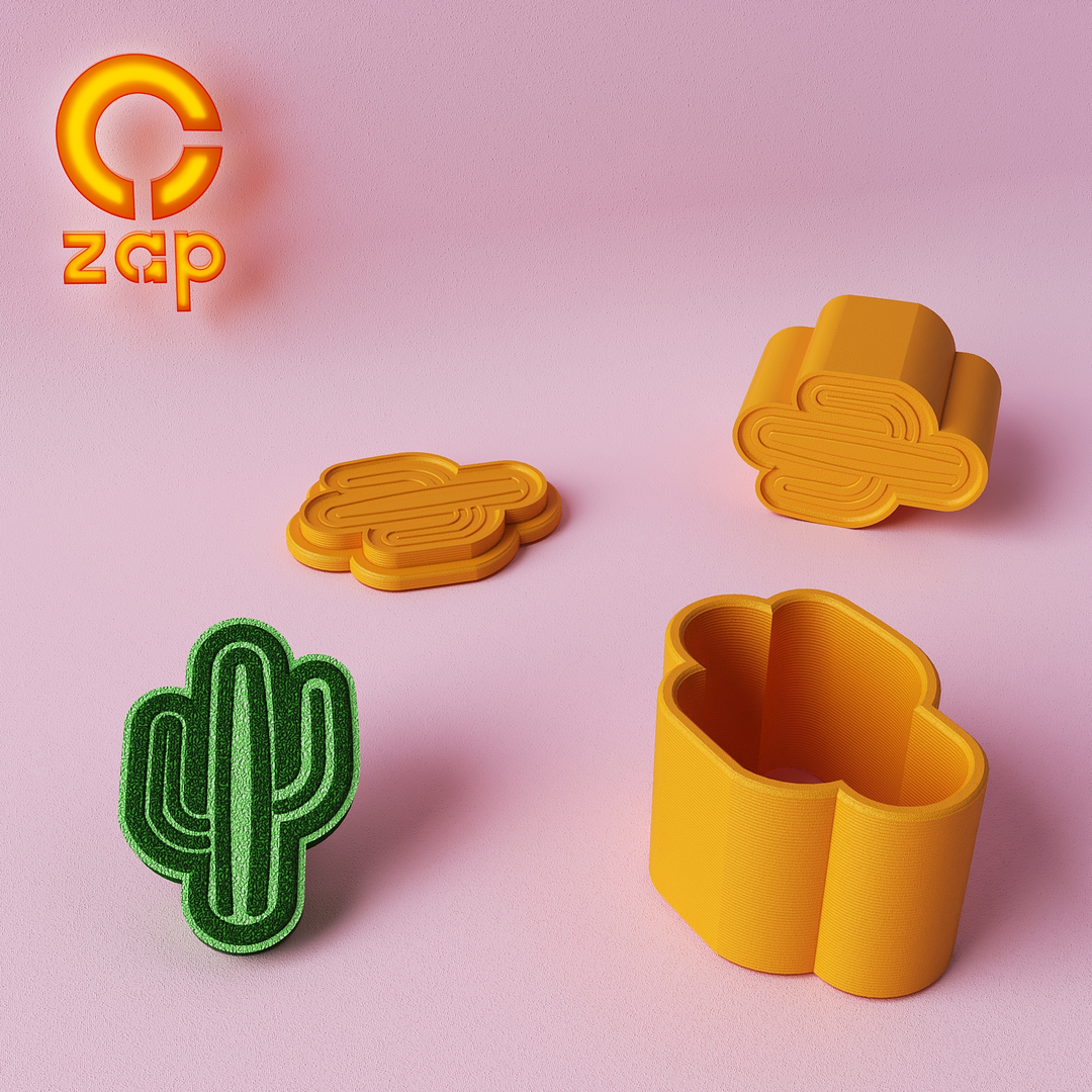 Prensa para cosmética sólida, cactus 