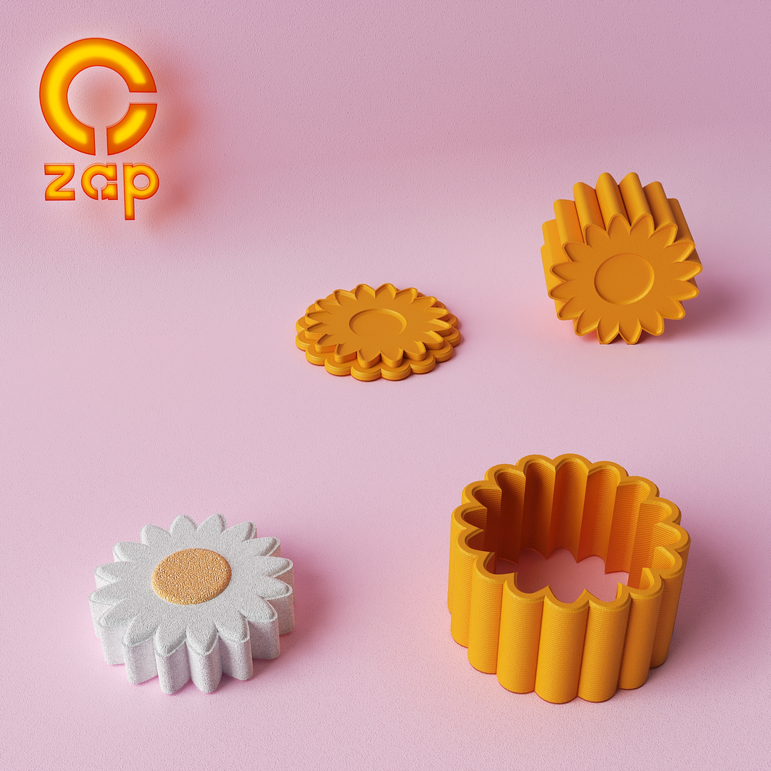 Prensa para cosmética solida, Flor G