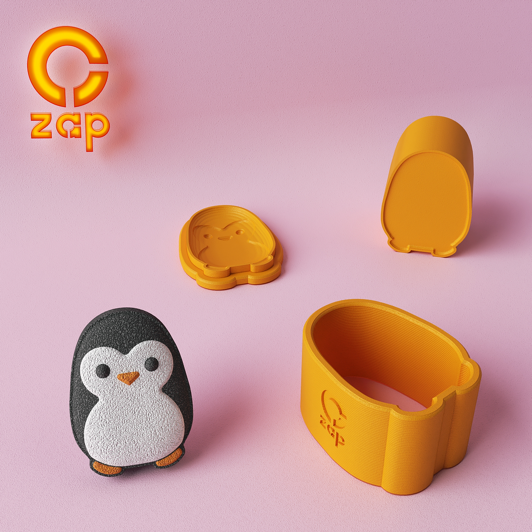 Prensa para cosmética sólida, pingüino C