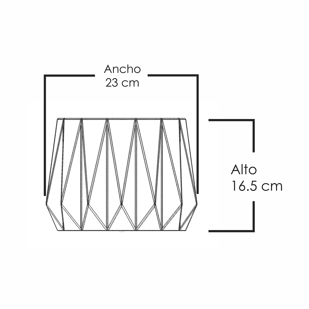 Molde de silicona para hacer maceteros texturizado de 23cm de diámetro. 2