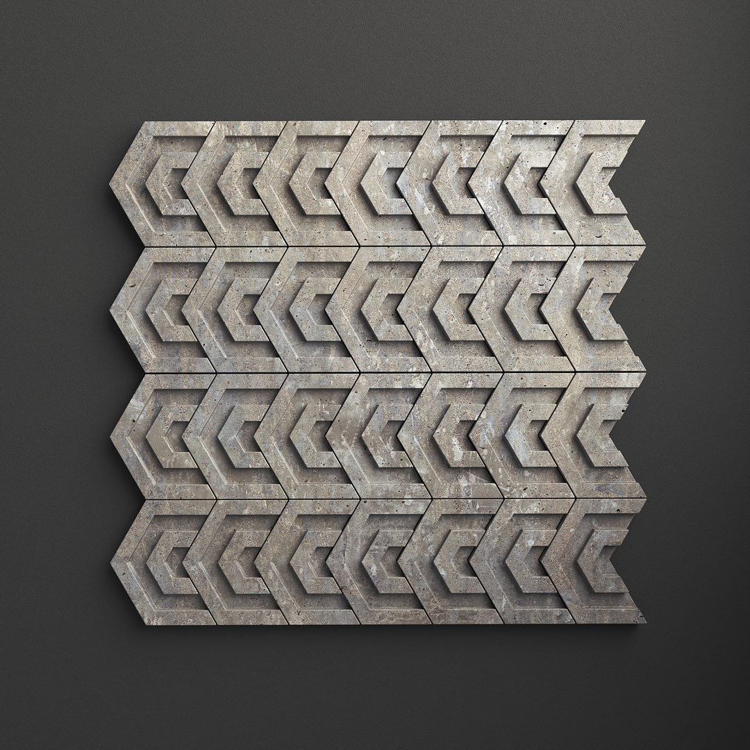 Molde de silicona para hacer baldosa de yeso o hormigon 2