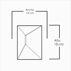 Molde de silicona para hacer baldosa de yeso o hormigón M3 3