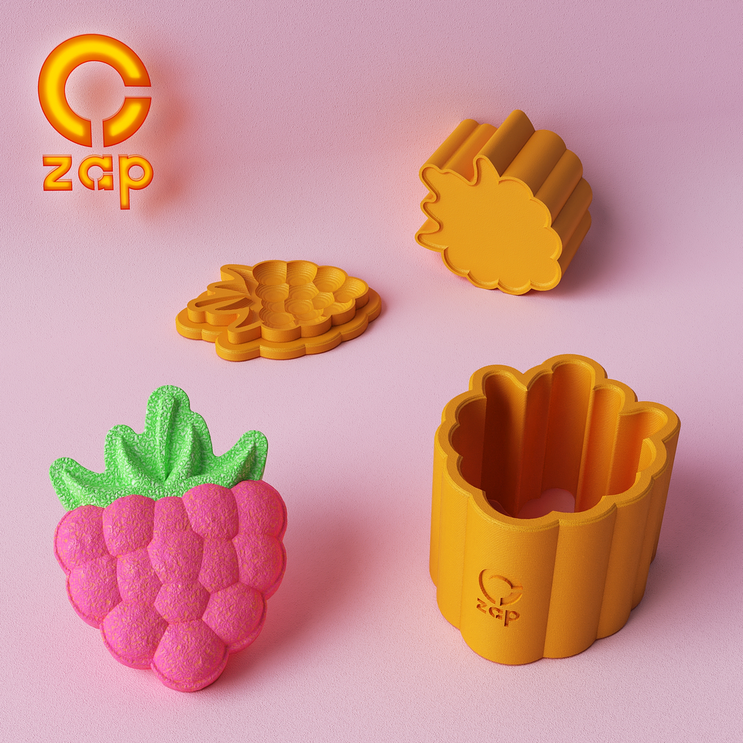 Prensa para cosmética sólida, Frambuesa