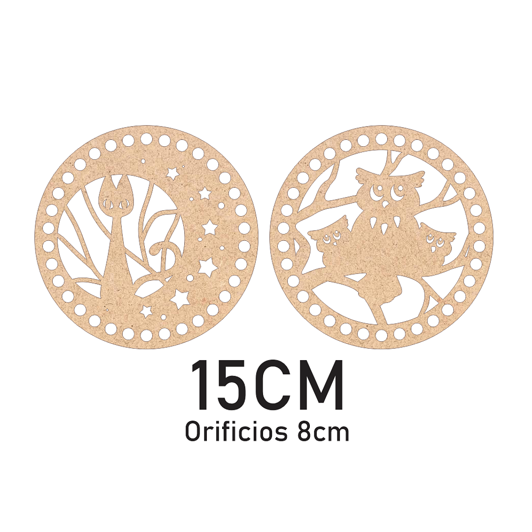 Bases para crochet y trapillo de gato y búho 1