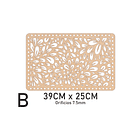 Bases para crochet y trapillo, Rectángulo con diseño 2