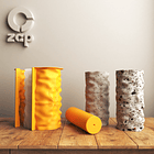 Molde de silicona para hacer jarrón alto irregular 1