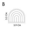 Cortador para arcilla polimérica M1 4