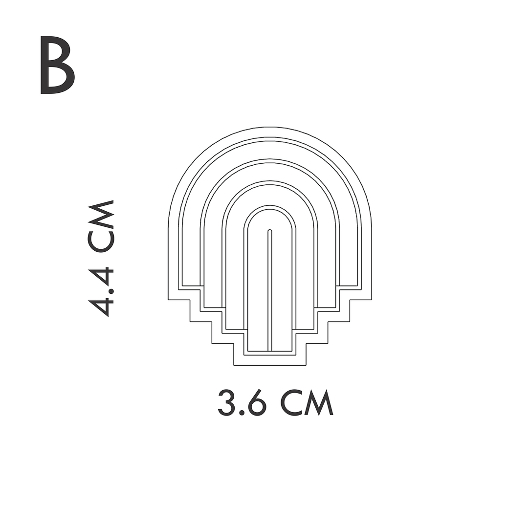 Cortador para arcilla polimérica M2 4