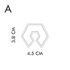 Cortador para arcilla polimérica M4 3