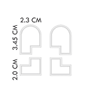Cortador para arcilla M57 3