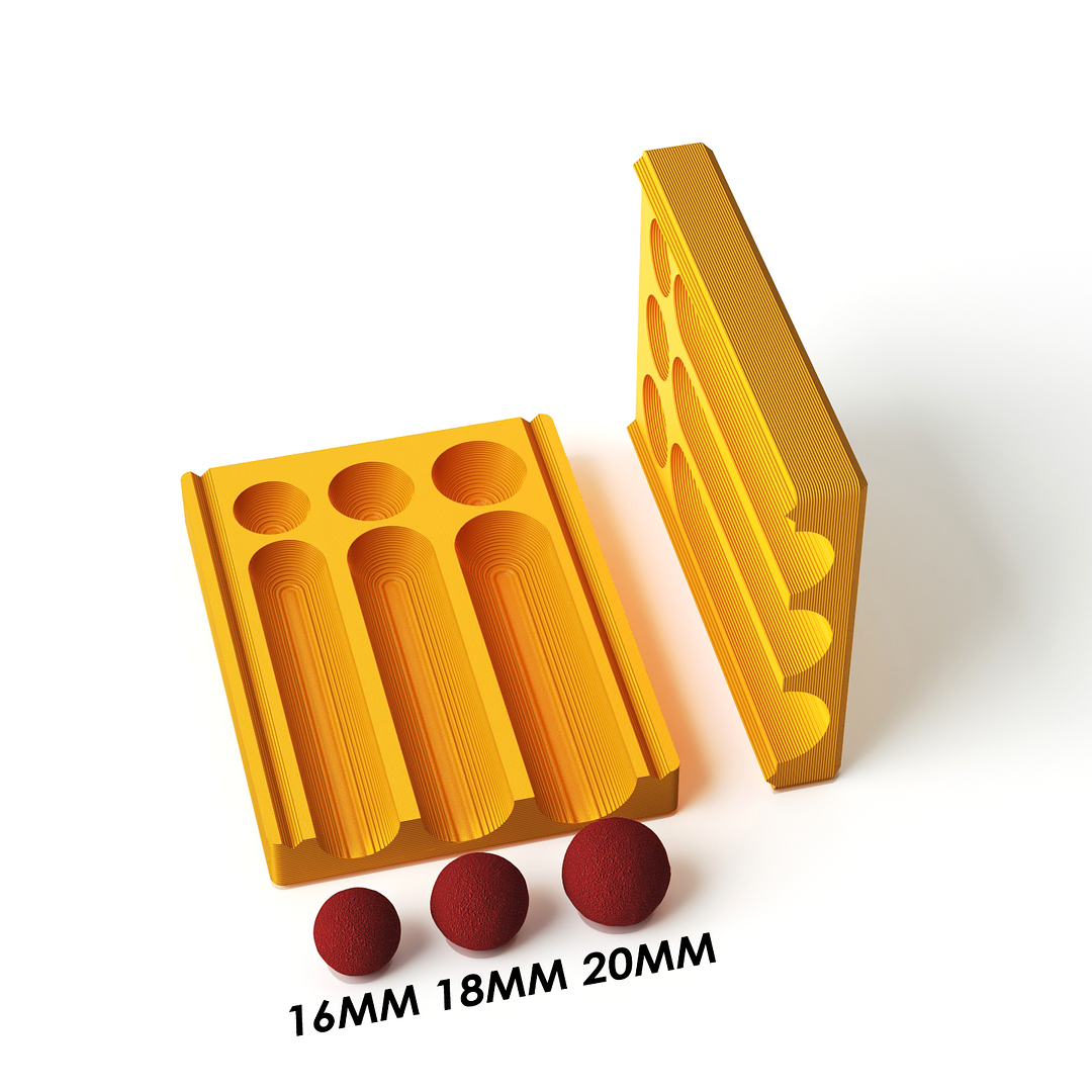Molde para hacer esferas de arcilla
