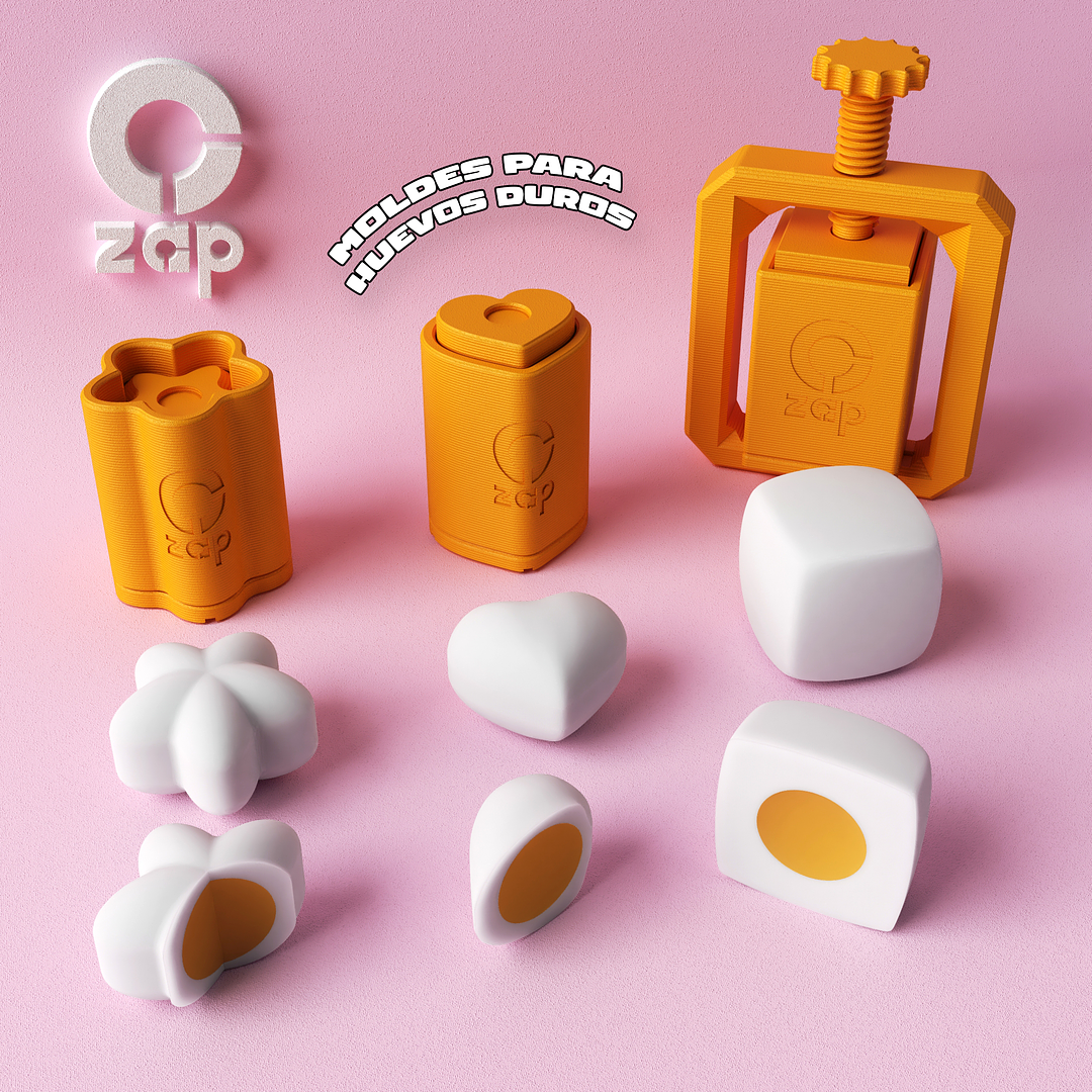 Molde para huevos duros